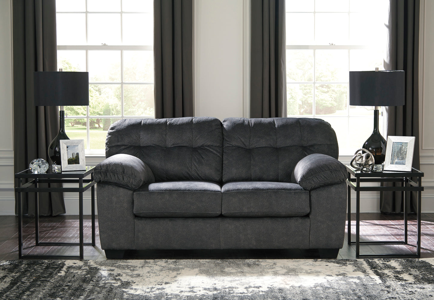 Dark Granite loveseat 7050935