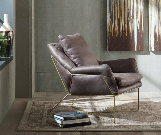A3000040 gray accent chair