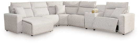 Modmax II 6-Piece Power Reclining Sectional with Chaise and Console