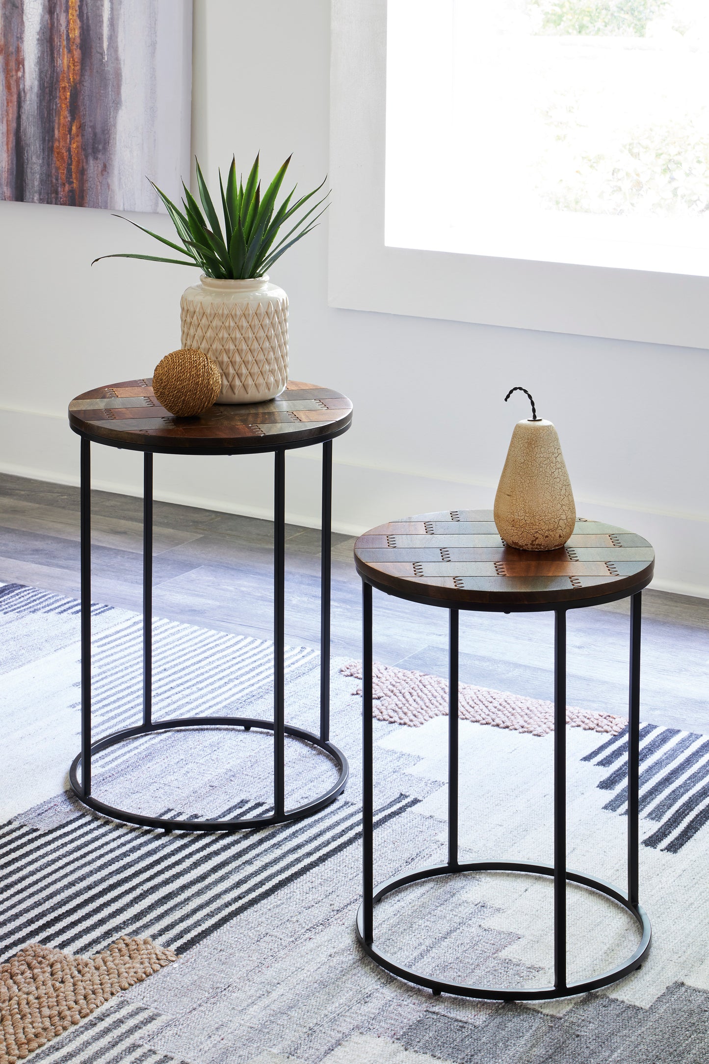 A4000075 2 pc accent tables