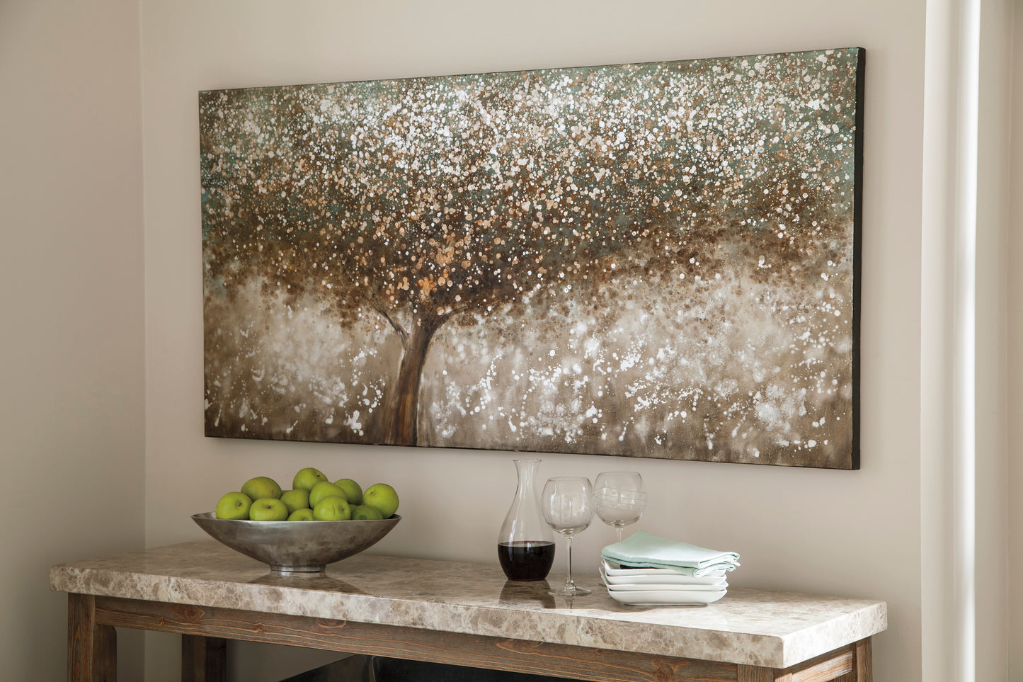 A8000030 O'Keria Sparking tree - wall canvas -