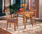 Berringer 3 pc dining set - Country rustic ASSEMBLED