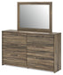 Elbrim Dresser and Mirror