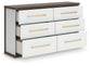 Kendanport Six Drawer Dresser