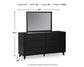 Danziar Queen Panel Headboard, Dresser and Mirror