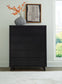 Danziar Queen Slat Panel Bed, Dresser, Mirror, Chest and Nightstand