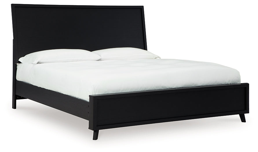 Danziar Queen Panel Bed, Dresser, Mirror, Chest and Nightstand