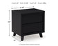 Danziar Queen Slat Headboard, Dresser, Mirror and Nightstand