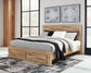 Hyanna King Panel Storage Bed, Dresser, Mirror, Chest and Nightstand