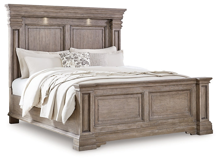 Blairhurst Queen Panel Bed, Dresser, Mirror, Chest and Nightstand