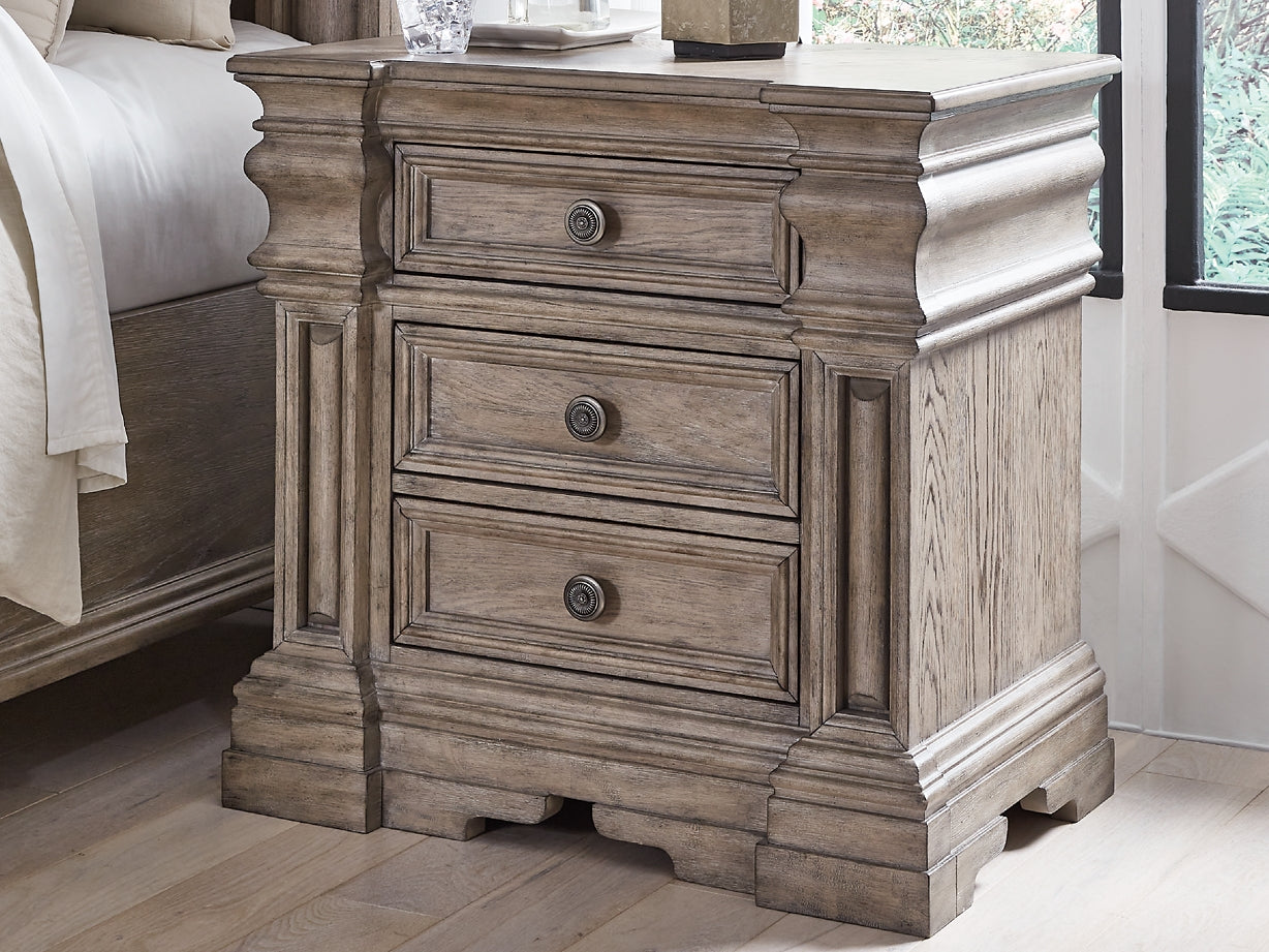 Blairhurst Queen Panel Bed, Dresser, Mirror, Chest and Nightstand