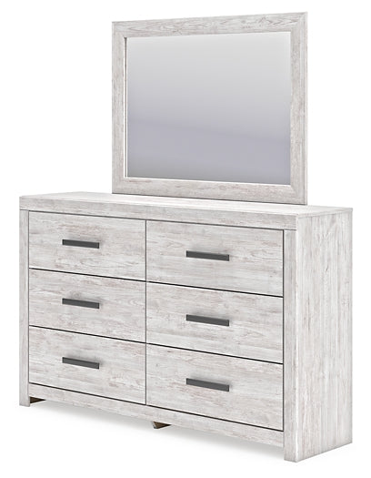 Cayboni Queen Panel Bed, Dresser, Mirror, Chest and Nightstand
