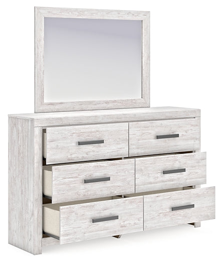 Cayboni Queen Panel Bed, Dresser, Mirror, Chest and Nightstand