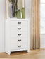 Binterglen Queen Panel Bed, Dresser, Mirror, Chest and Nightstand