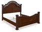 Lavinton King Poster Bed, Dresser, Mirror, Chest and Nightstand