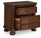 Lavinton King Poster Bed, Dresser, Mirror, Chest and Nightstand