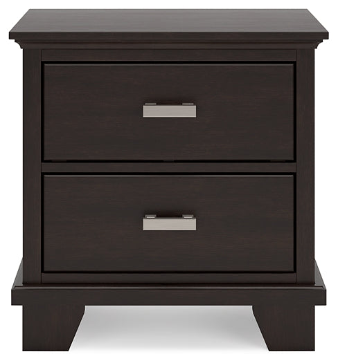Covetown King Panel Bed, Dresser, Mirror, Chest and Nightstand