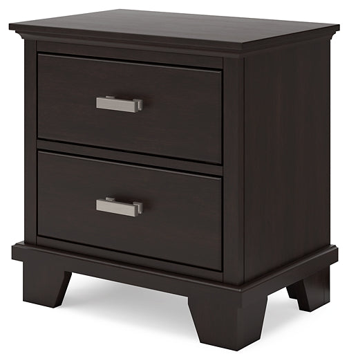 Covetown King Panel Bed, Dresser, Mirror, Chest and Nightstand