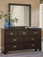 Covetown Full Panel Bed, Dresser, Mirror, Chest and Nightstand