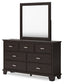Covetown Twin Panel Bed, Dresser, Mirror, Chest and Nightstand