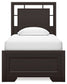 Covetown Twin Panel Bed, Dresser, Mirror, Chest and Nightstand