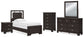 Covetown Twin Panel Bed, Dresser, Mirror, Chest and Nightstand