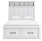 Ashbryn Queen Panel Storage Bed, Dresser, Mirror, Chest and Nightstand