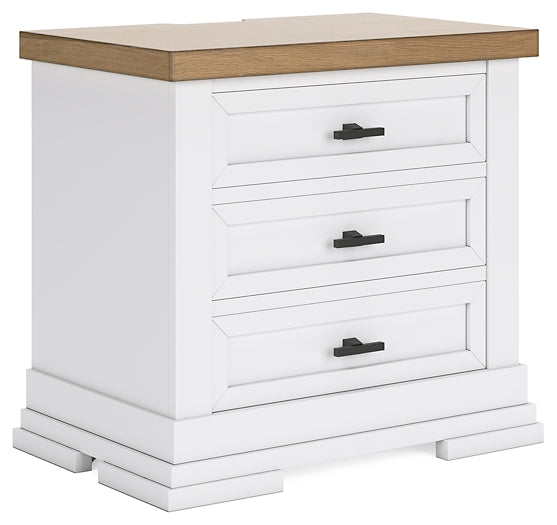 Ashbryn Queen Panel Storage Bed, Dresser, Mirror, Chest and Nightstand
