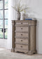 Blairhurst King Panel Bed, Dresser, Mirror, Chest and Nightstand
