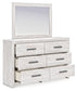 Cayboni Twin Panel Bed, Dresser, Mirror, Chest and Nightstand