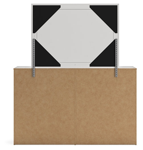 Cayboni Twin Panel Bed, Dresser, Mirror, Chest and Nightstand