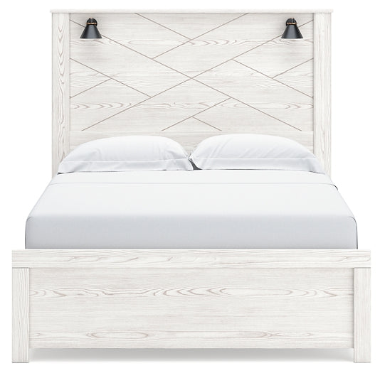 Gerridan Queen Panel Bed, Dresser, Mirror, Chest and Nightstand