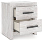 Cayboni King Panel Bed, Dresser, Mirror, Chest and Nightstand