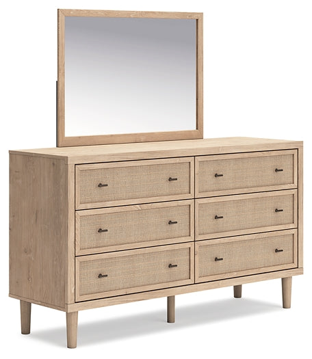 Cielden King Panel Headboard, Dresser, Mirror and Nightstand