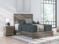 Graystorm Queen Panel Bed, Dresser, Mirror and Nightstand