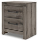 Graystorm Full Panel Storage Bed, Dresser, Mirror and Nightstand