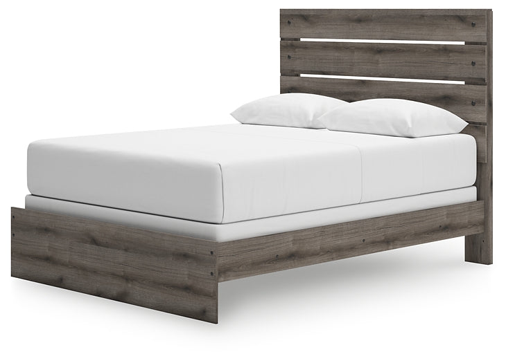 Graystorm Queen Panel Bed, Dresser and Mirror