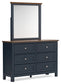 Landocken Queen Panel Bed, Dresser, Mirror and Nightstand