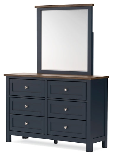 Landocken Queen Panel Headboard, Dresser, Mirror and Nightstand