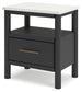 Cadmori Full Upholstered Panel Bed, Dresser, Mirror, Chest and Nightstand