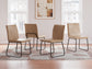 Pharwynn Dining Table and 4 Chairs