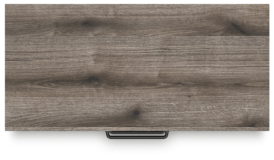 Graystorm King Panel Bed, Dresser, Mirror, Chest and Nightstand