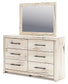 Lawroy Full Panel Bed, Dresser, Mirror, Chest and Nightstand