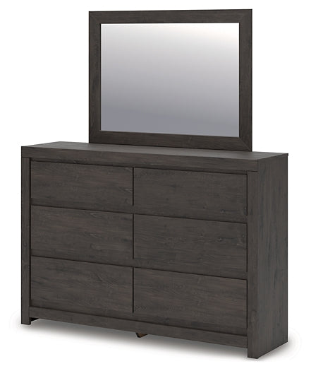 Fraluna Queen Panel Bed, Dresser and Mirror