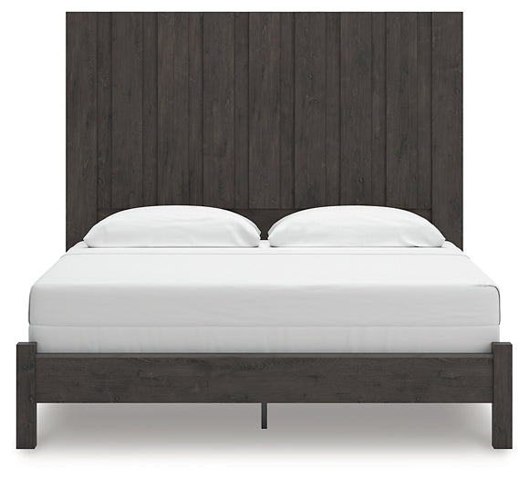 Fraluna King Panel Bed, Dresser and Mirror