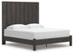 Fraluna King Panel Bed, Dresser, Mirror and Nightstand