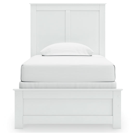 Bostwick Shoals Twin Panel Bed, Dresser and Mirror