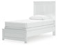 Bostwick Shoals Twin Panel Bed, Dresser, Mirror, Chest and Nightstand