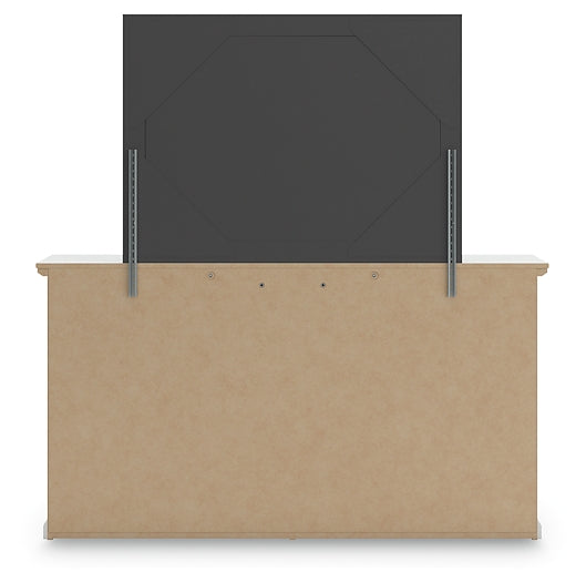 Bostwick Shoals Queen Panel Bed, Dresser, Mirror and Nightstand