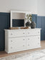 Bostwick Shoals Queen Panel Bed, Dresser and Mirror